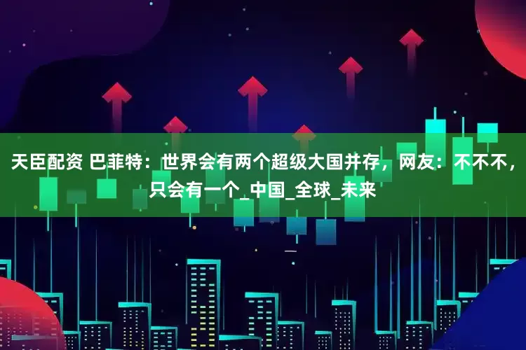 天臣配资 巴菲特：世界会有两个超级大国并存，网友：不不不，只会有一个_中国_全球_未来